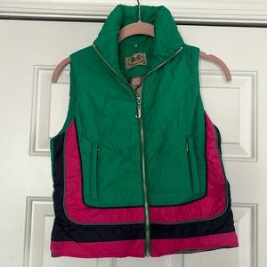 Juicy (Nearly) Vintage Puffer Vest (with detachable fur collar)